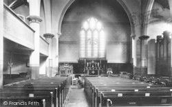 The Church, Interior 1906, Sandgate