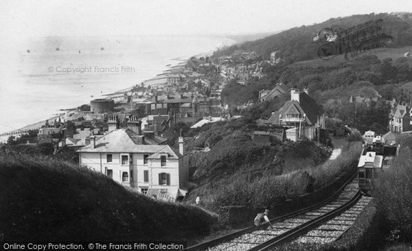 Photo of Sandgate, The Cliff Railway 1903
