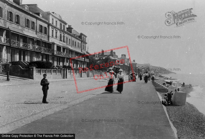 Photo of Sandgate, The Esplanade 1897