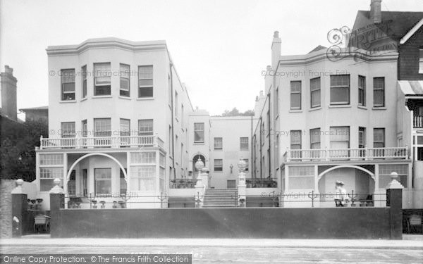 Photo of Sandgate, The Grosvenor Hotel 1899