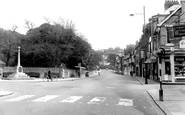 The Memorial And High Street c.1960, Sandgate