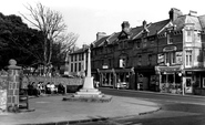 The Memorial And High Street c.1960, Sandgate