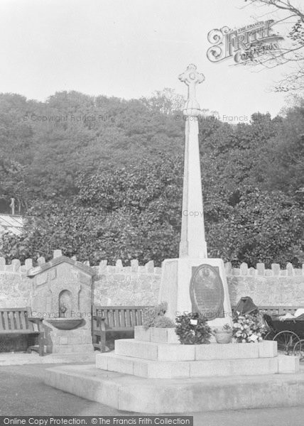 Photo of Sandgate, War Memorial 1921