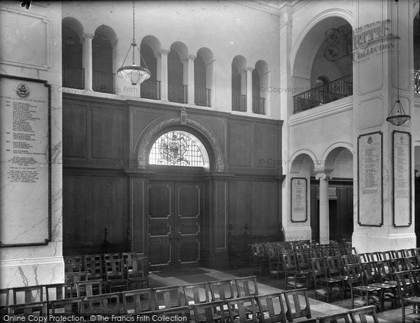 Photo of Sandhurst, King George 5th Memorial, Royal Military College Memorial Chapel 1938