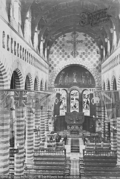 Photo of Sandhurst, Military College, Christ Church Interior 1906