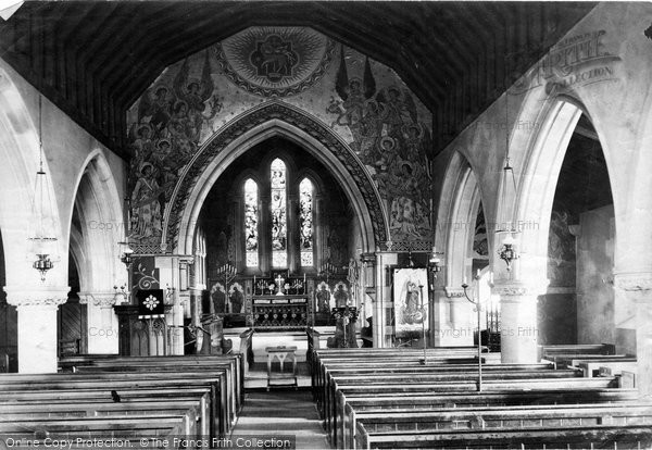 Photo of Sandhurst, Parish Church Interior 1909