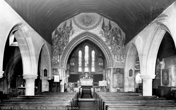 Photo of Sandhurst, St Michael's Church, The Interior c.1960