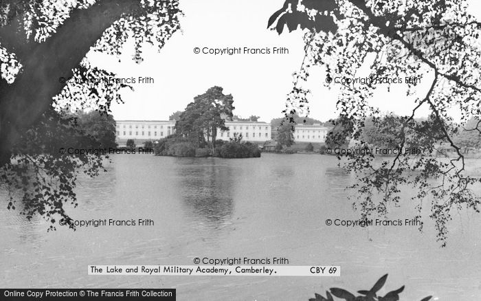 Photo of Sandhurst, The Lake And Royal Military Academy c.1960
