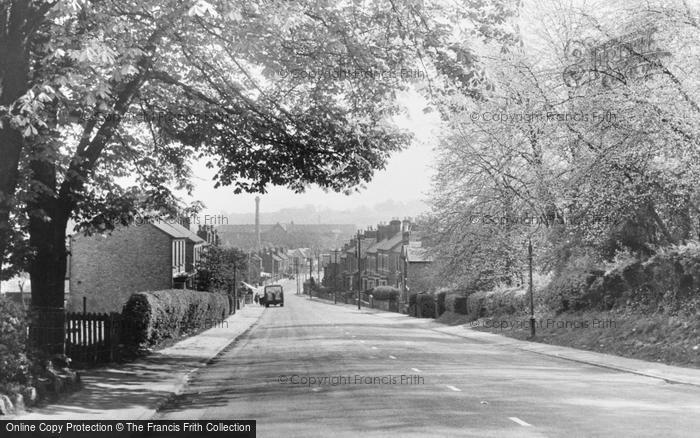 Photo of Sandiacre, Derby Road  c.1955