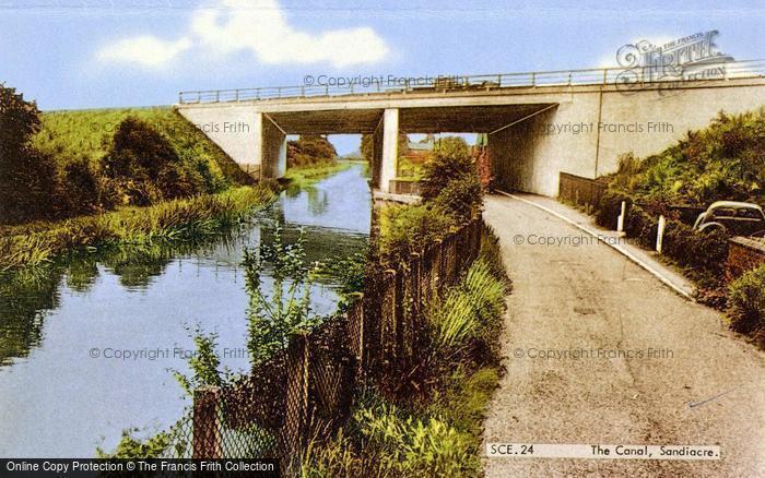 Photo of Sandiacre, The Canal c.1965