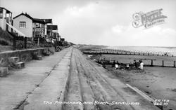 The Promenade And Beach c.1955, Sandilands