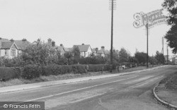 Chester Road c.1960, Sandiway