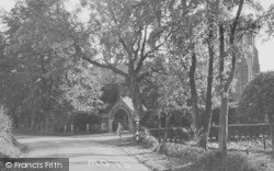 Norley Road And Church c.1955, Sandiway