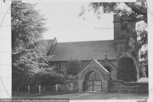 Photo of Sandiway, St John's Church c.1955