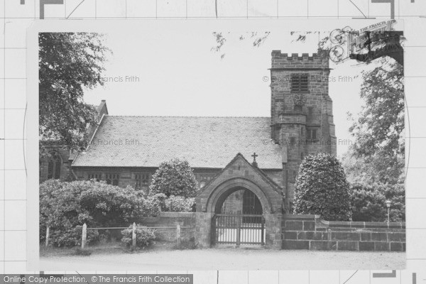 Photo of Sandiway, St John's Church c.1955
