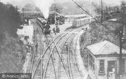 Sandling, Railway Junction c.1900, Sandling Park