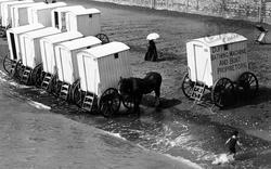 Bathing Machines 1913, Sandown