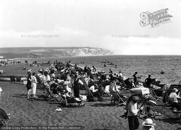 Photo of Sandown, Beach 1918