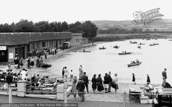 Photo of Sandown, Canoe Lake c.1955