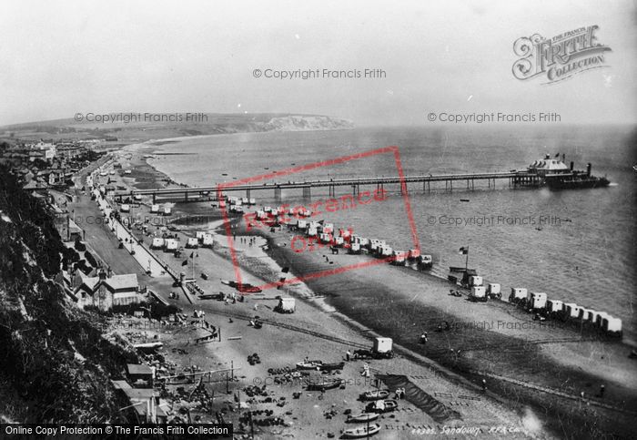 Photo of Sandown, From The Cliffs 1899