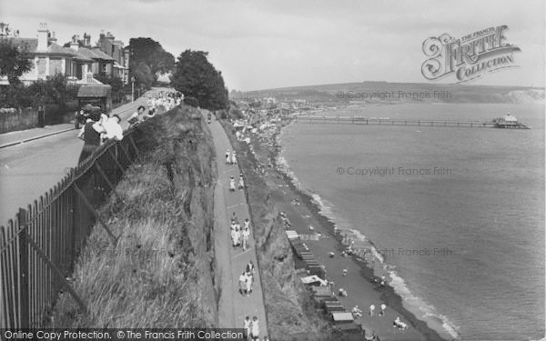 Photo of Sandown, From West Cliff 1933