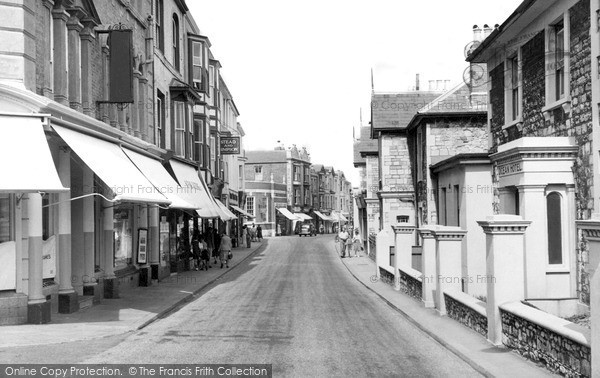 Photo of Sandown, High Street c.1955