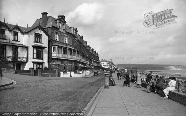 Photo of Sandown, Seafront 1927