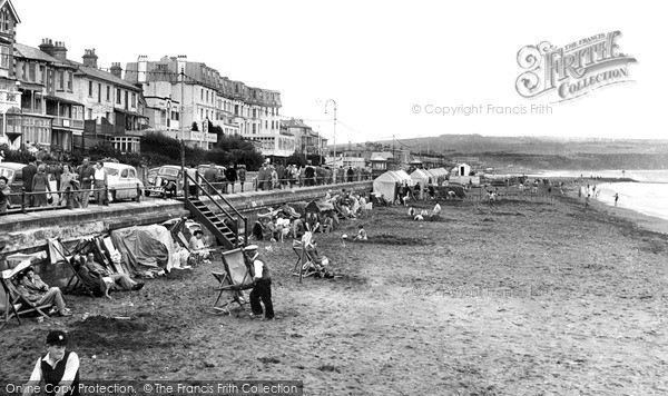 Photo of Sandown, the Beach c1950