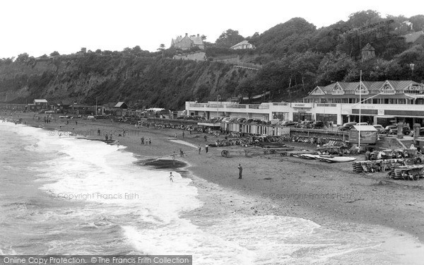 Photo of Sandown, The Beach c.1955
