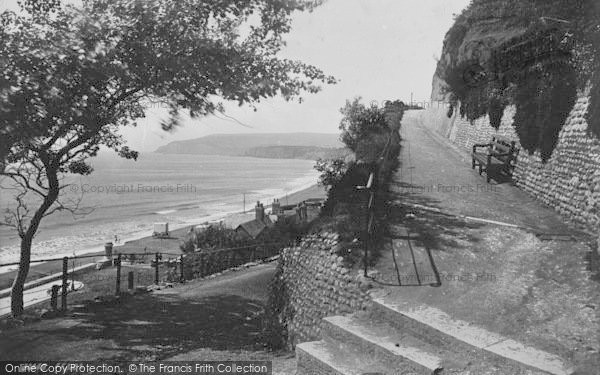 Photo of Sandown, The Cliff Walk 1892