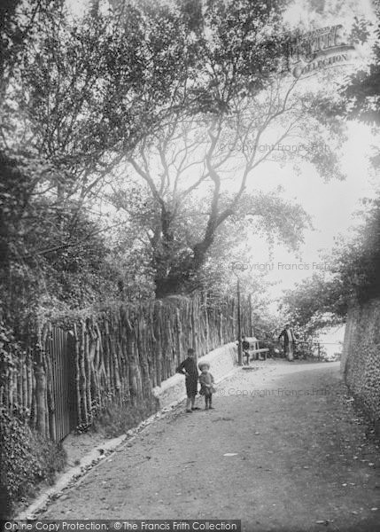 Photo of Sandown, The Cliff Walk 1904