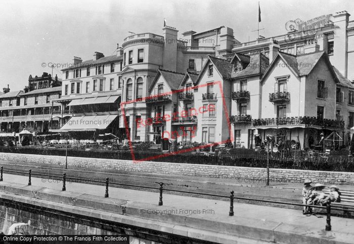 Photo of Sandown, The Ocean Hotel 1899