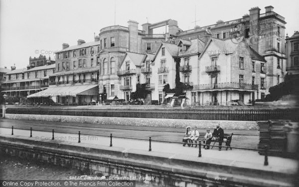 Photo of Sandown, The Ocean Hotel 1908