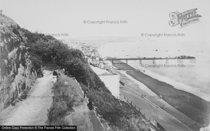 Photo of Sandown, The Pier c.1890