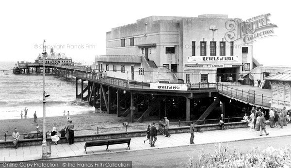 Photo of Sandown, The Pier c.1951