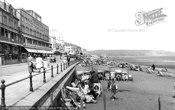 Photo of Sandown, the Promenade c1955