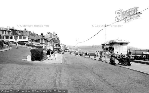 Photo of Sandown, The Promenade c.1955