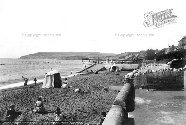 Photo of Sandown, The Sands 1890