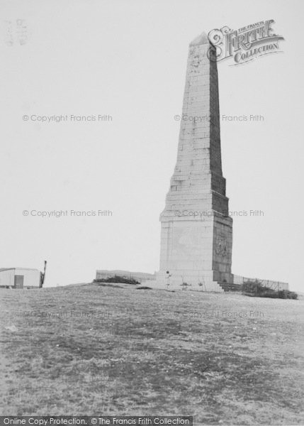 Photo of Sandown, The Yarborough Obelisk, Culver Cliffs 1935