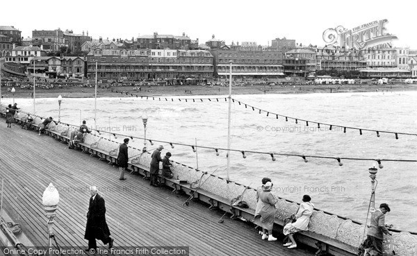 Photo of Sandown, View From The Pier c.1955