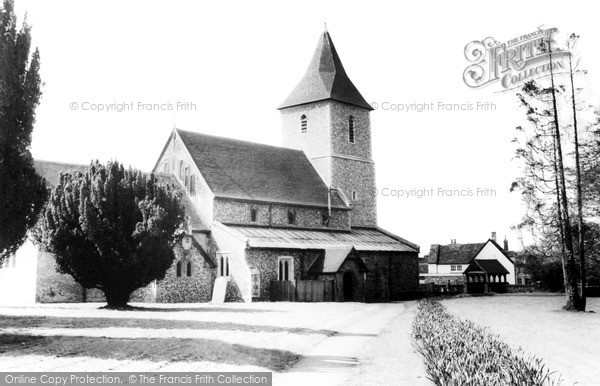 Photo of Sandridge, St Leonard's Church c.1962