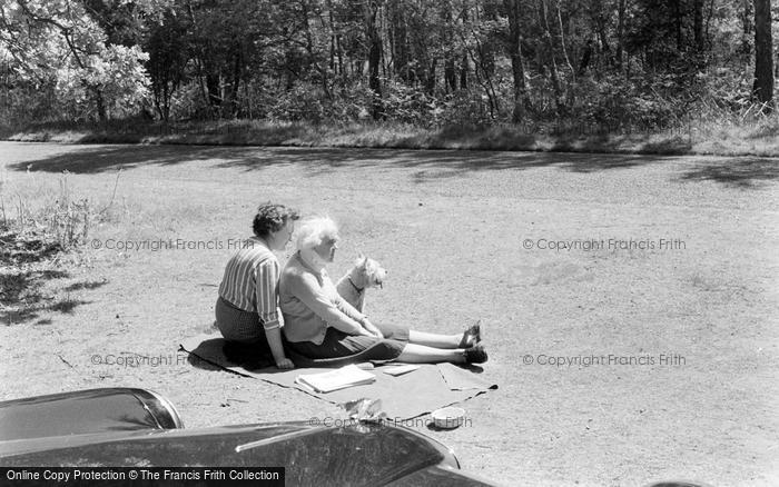 Photo of Sandringham, Caravan Site, Holidaymakers c.1964