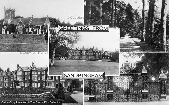 Photo of Sandringham, Composite c.1955