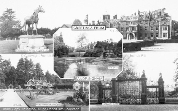 Photo of Sandringham, Composite c.1955