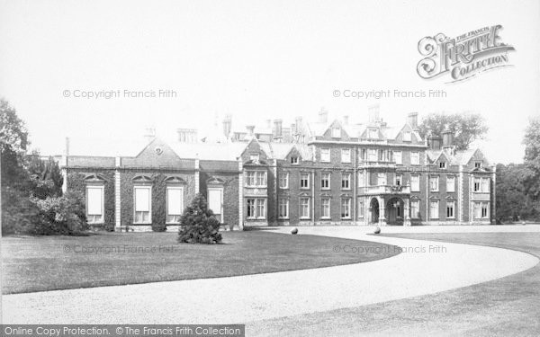 Photo of Sandringham, House, East Front 1896