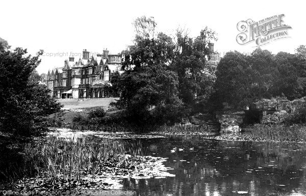 Photo of Sandringham, House From The Lake c.1930