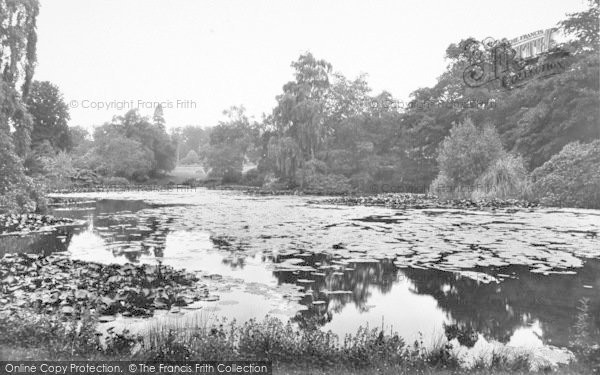 Photo of Sandringham, House, The Lake 1927
