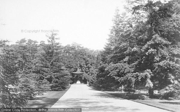 Photo of Sandringham, North Terrace And Pagoda 1896