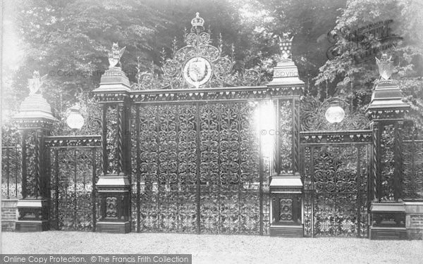 Photo of Sandringham, Norwich Gates 1896