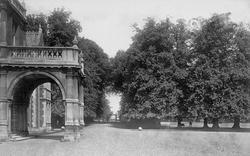 Portico And Avenue 1896, Sandringham